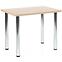 Tisch Modex A) 90x60 Tischplatte/Stahl – Sonoma Eiche