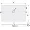 Duschwanne B-M/Open Str 80x170x1,5,2