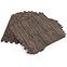 Flowclear™ Pool-Bodenschutzfliesen 50 x 50 cm, Holz-Optik (Palisander) (3M2) 58712