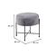 Fußstütze Bob Dark Grey Velvet 13,5