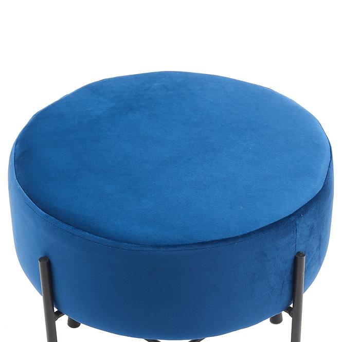 Fußstütze Bob Blue Velvet 16