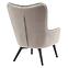 Sessel Mini Light Grey Velvet 12,4