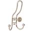 Wandgarderobe Lorex I, Nickel Matt,2