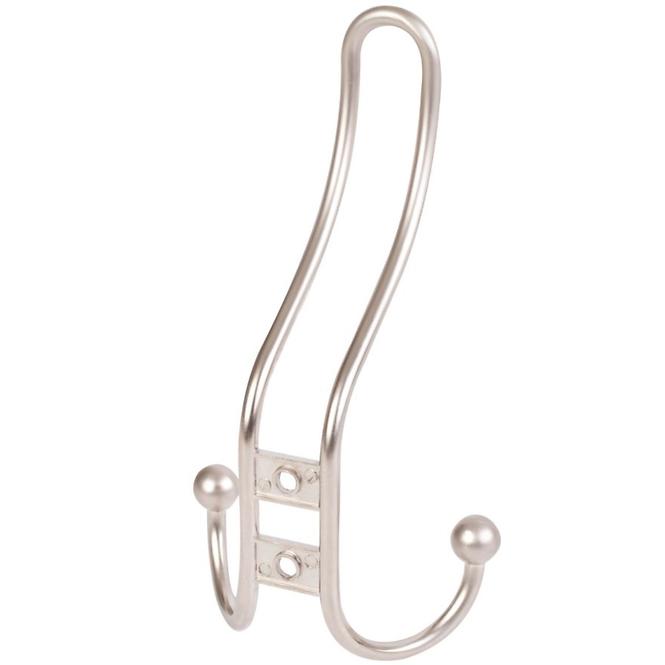 Wandgarderobe Lorex I, Nickel Matt