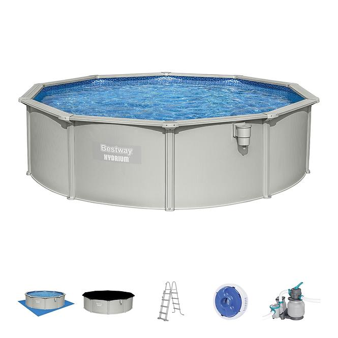 Metallpool Hydrium 4,6x1,2 m 56384