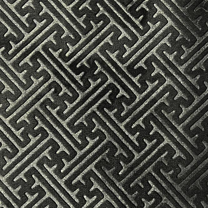 Vorhäng Chic mit Faltenband135x180 dunkel grau