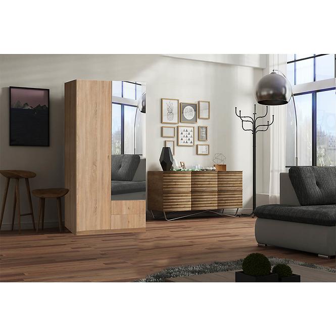 Schrank Taro III 100cm Eiche Sonoma