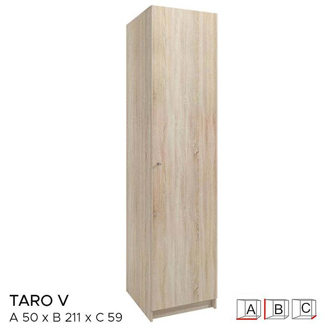 Schrank Taro V 50cm Eiche Sonoma