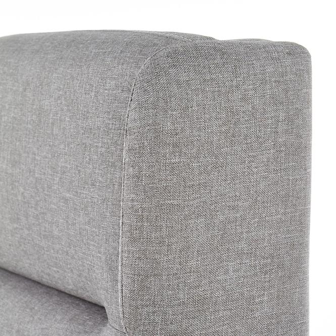 Bett Santino 160 Aschgrau/Nuss
