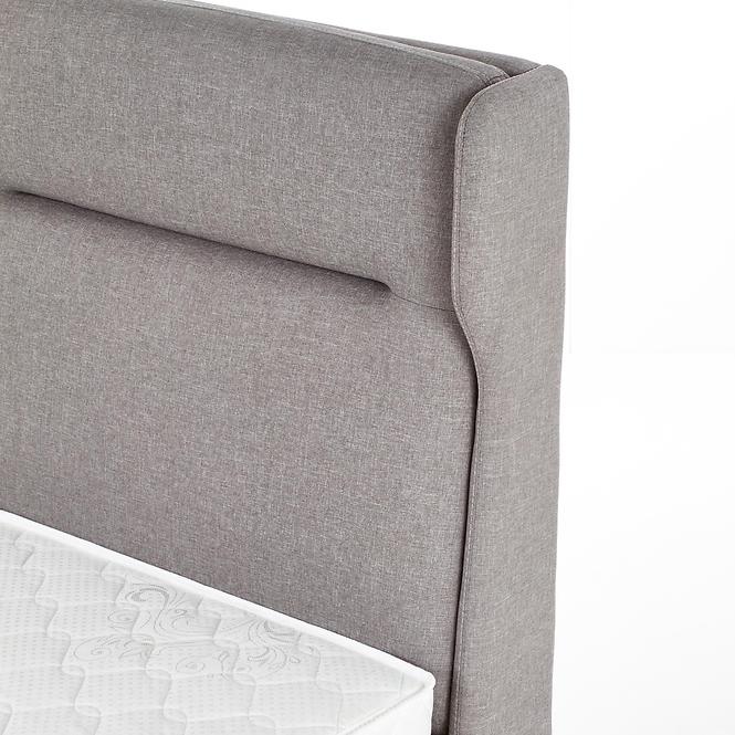 Bett Santino 160 Aschgrau/Nuss