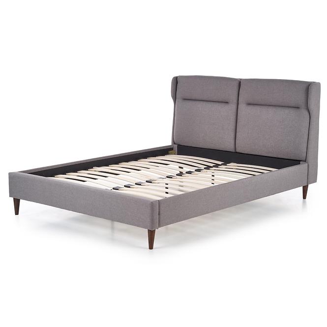 Bett Santino 160 Aschgrau/Nuss