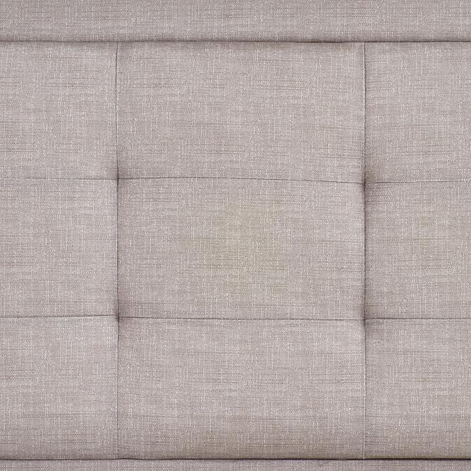 Bett Evora 160 beige/Nuss