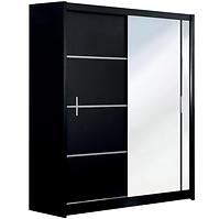 Schrank Vista 150cm Schwarz