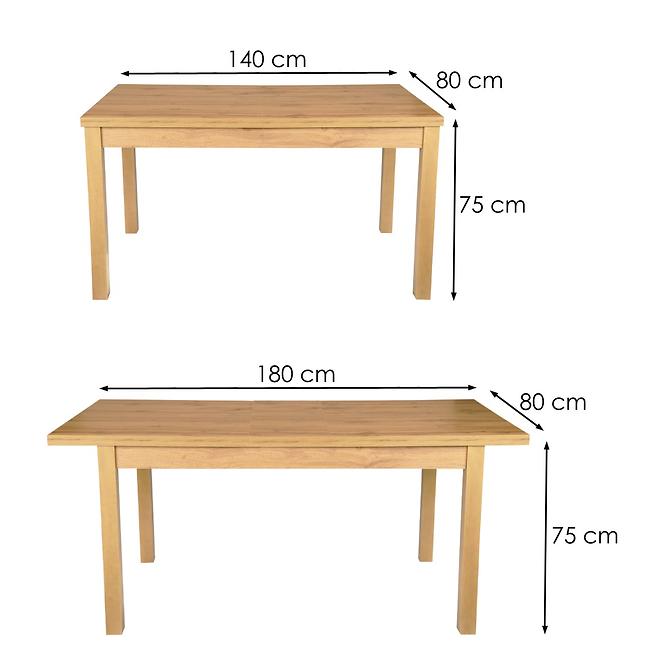 Eine Reihe von Tisch und Stühlen Makarska 1+6