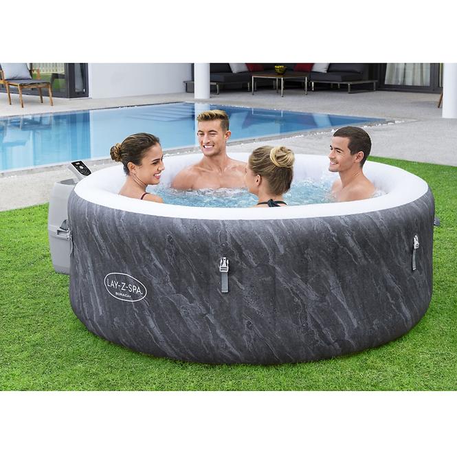 LAY-Z-SPA® WLAN-Whirlpool Boracay AirJet™ für 4 Personen 1.8X0.66M, 60175