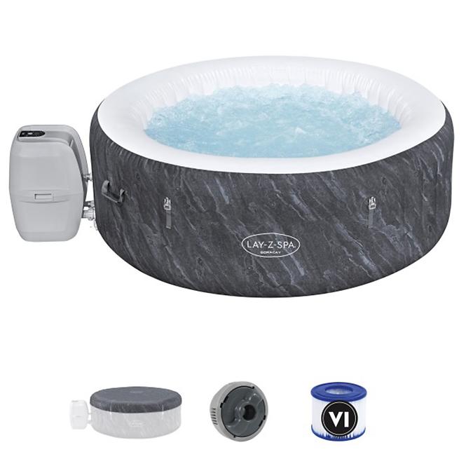 LAY-Z-SPA® WLAN-Whirlpool Boracay AirJet™ für 4 Personen 1.8X0.66M, 60175