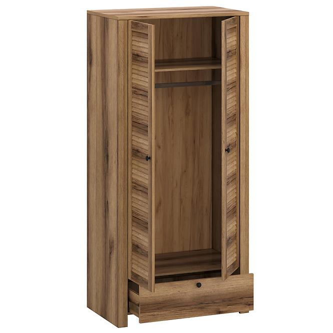 Schrank Sevilla F 2d 1s eiche delano dunkle