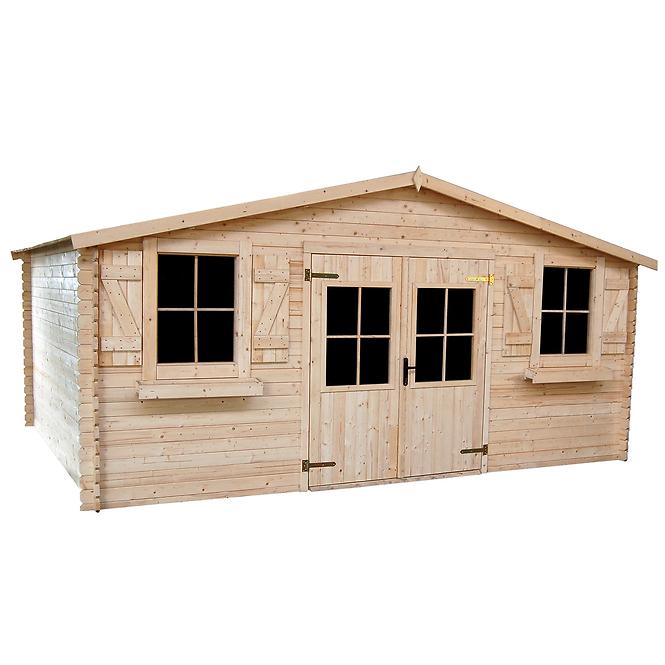 Gartenhaus 400x500