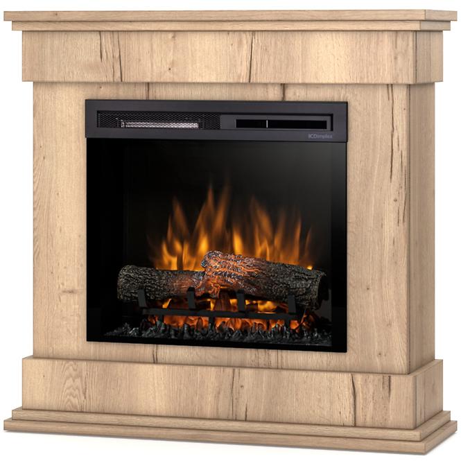 Elektrischer Kamin Lenox 23 helle Eiche