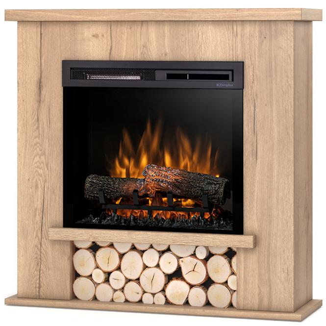 Elektrischer Kamin Tula 23 helle Eiche