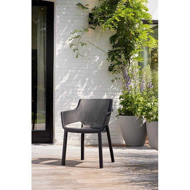 Gartenstuhl Elisa Grafit