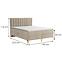 Bett Arles Box Spring 140x200 Rico 01,3
