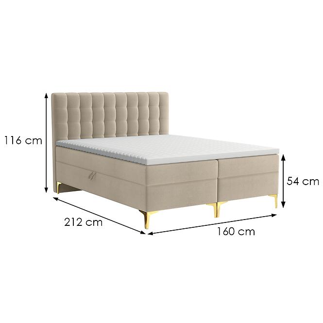 Bett Arles Box Spring 160x200 Rico 01