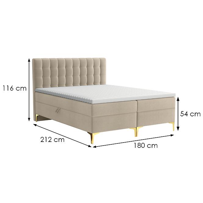 Bett Arles Box Spring 180x200 Rico 01