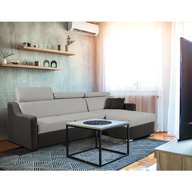Ecksofa MELFI Malmo 94 + Malmo 16