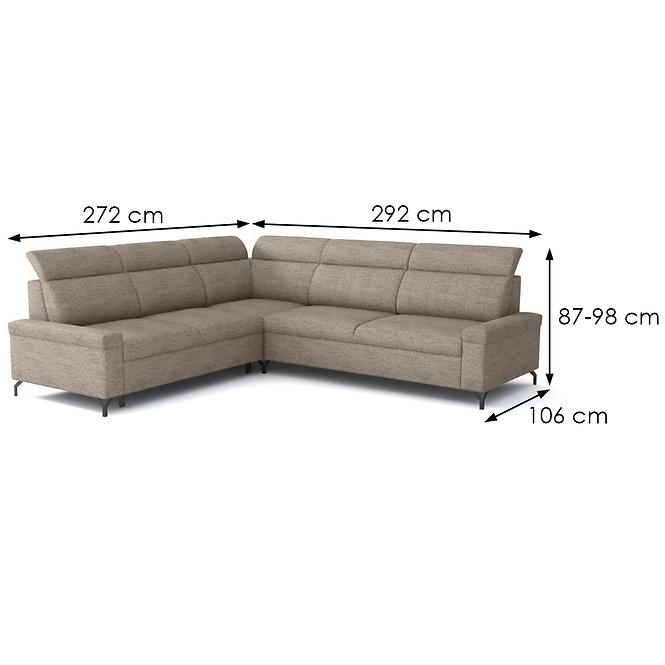 Ecksofas Bogota B Solar 16 L
