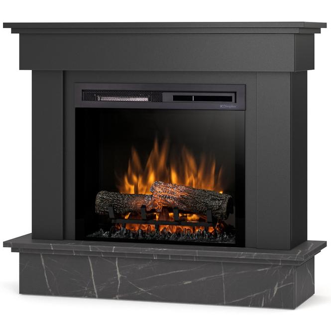 Elektrokamin Tormes 23 Schwarz/Schwarzer Marmor