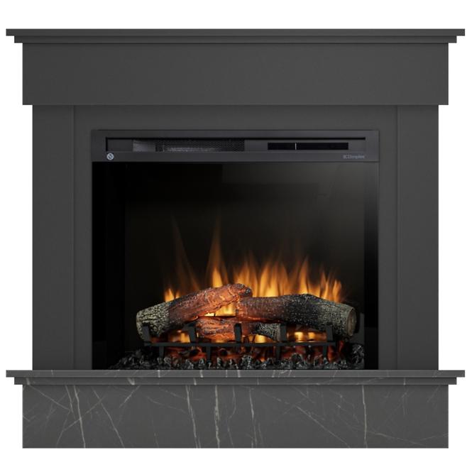 Elektrokamin Tormes 28 Schwarz/Schwarzer Marmor