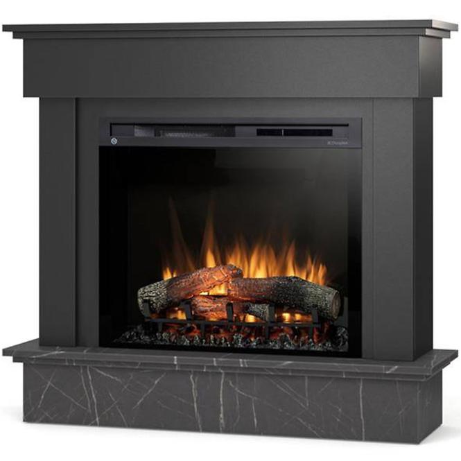 Elektrokamin Tormes 28 Schwarz/Schwarzer Marmor