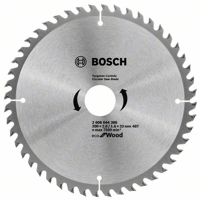 Kreissägeblatt eco for wood 200x2.6/1.6x32 48T
