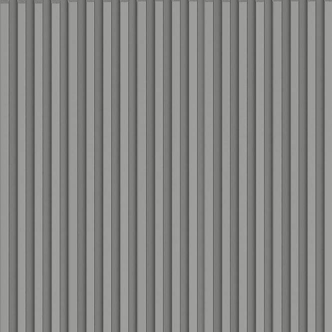 Lamellen Panel S-LINE Grau 12x122x2650mm