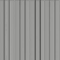 Lamellen Panel M-LINE Grau 12x122x2650mm