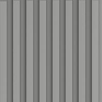 Lamellen Panel L-LINE Grau 21x122x2650mm