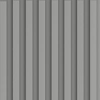 Lamellen Panel L-LINE Grau 21x122x2650mm