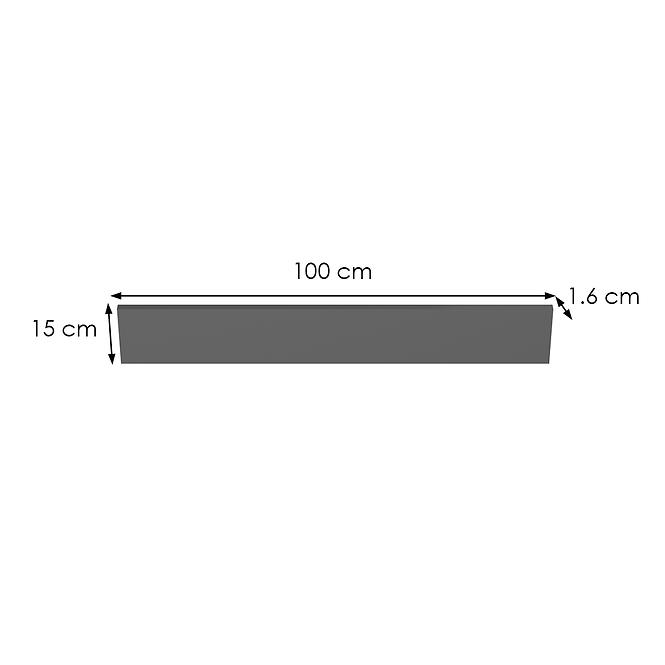 36ZL+SOKL ANTRACIT 1000X150 MM (1 KS),2