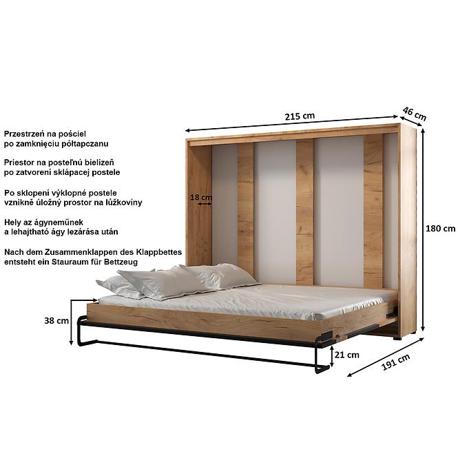 Halbliege PARADISE 160 Eben CRAFT golden/schwarz mat