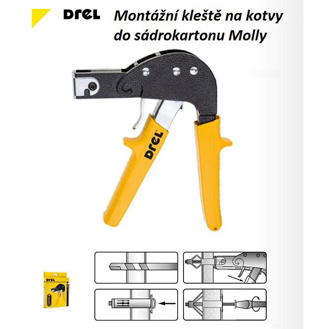 Montagezange für Dübel Molly Drel CON-SSZ-5401
