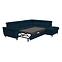 Ecksofa Lugano 2F-OTM/BK Monolith 77 P,5