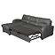 Ecksofa Tilo REC/BK-2F Matt Velvet 97 L,4