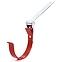 Rinnhaken verstellbar 125 mm Bryza Rot