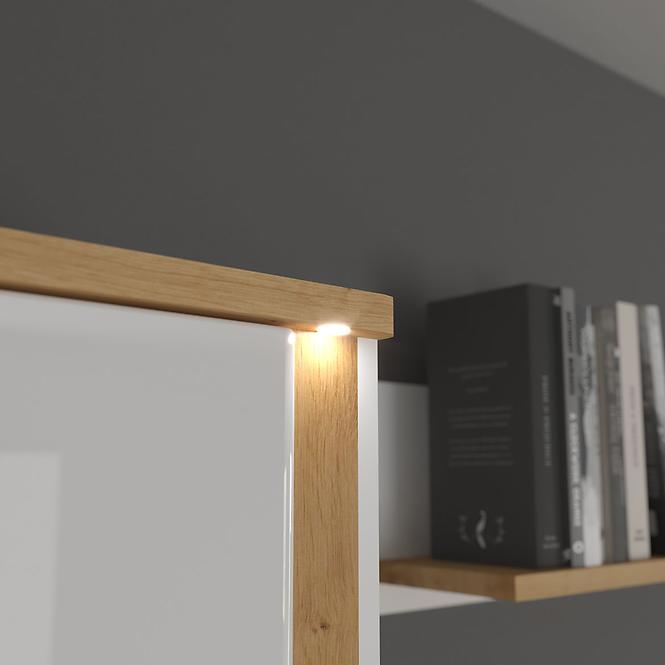 Kommode Avila 2D4S AILK01 weiß/eiche artisan