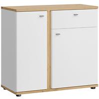 Kommode Avila 2D1S AILK02 weiß/eiche artisan