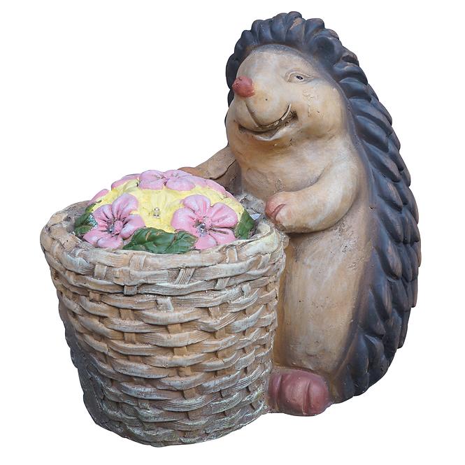 Igel mit Korb 37.5X25X35.5 UA28-217014 