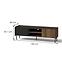 36DB+SYS PRESTIGO TV SKŘÍŇKA P7 2D OŘECH VÁLKA/SAN SEB/BLACK,2