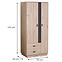 Schrank Allmo AL1 eiche estana helle/anthrazit,2