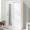 Schrank In box 2 120 weiß lux/marmor bianco,4